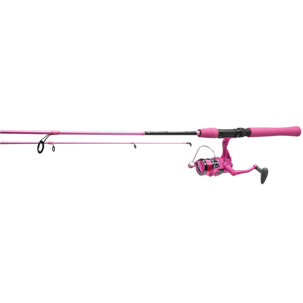 Kinetic RamaSjang 8' fiskestang 8-30g med hjul pink