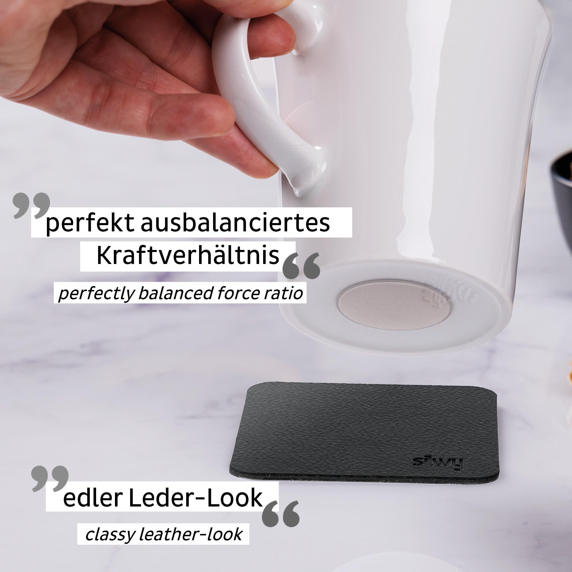 Deluxe Kaffekopper i keramik fra Silwy