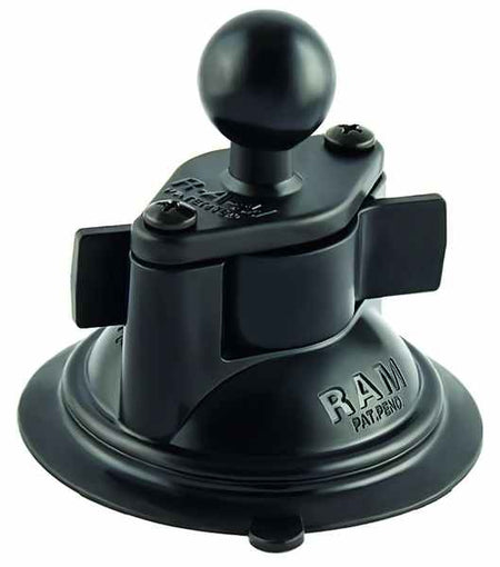 Base med twist lock sugekop str "b" (ram-b-224-1u)