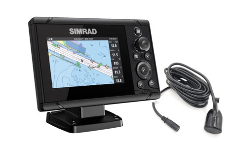 Simrad Cruise 5" med 83/200 hæktransducer