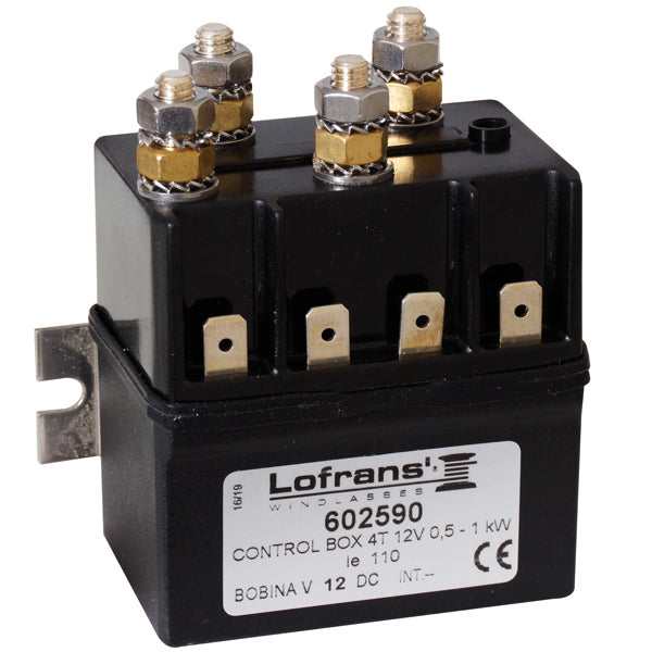 Lofrans relæboks 12v 500-1000w 4 polet