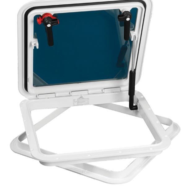 Nuova rade euro 2 luge hvid 48x48 cm. hul mål 430x430mm