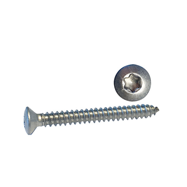 Skrue linsehoved 3.5 x 25 a4 torx din 9479-4 20 stk.