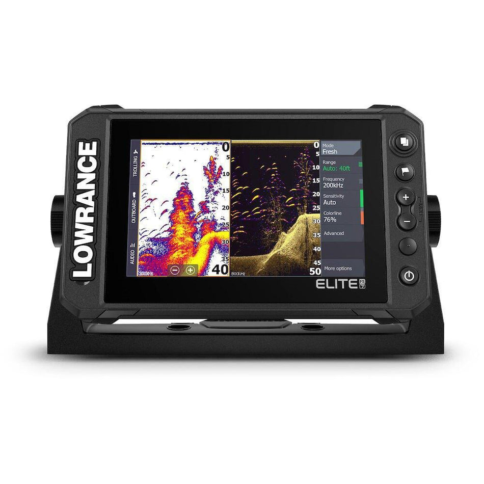 Lowrance ELITE FS 7" med 3i1 transducer