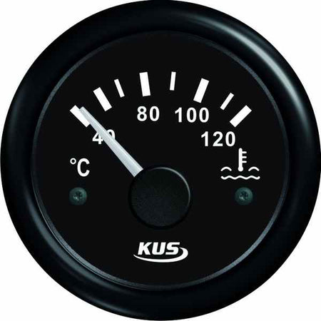 Kus kølvands temperatur sort 40-120gr, 12/24v