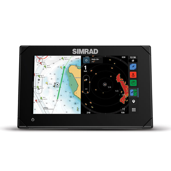 Simrad NSX 3007 med activeimaging 3-i-1 hæk transducer