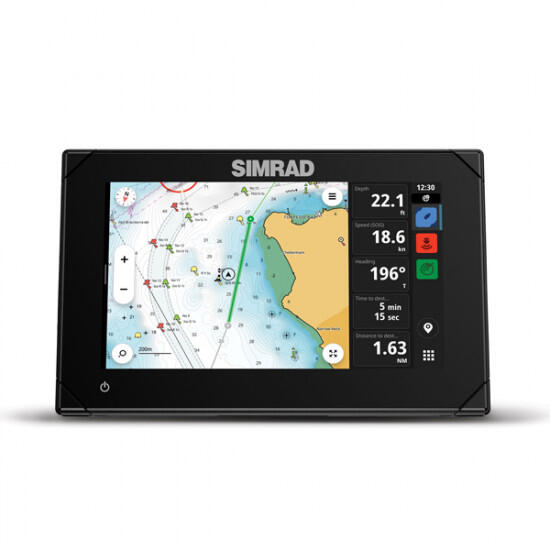 Simrad NSX 3007 med HDI hæk transducer