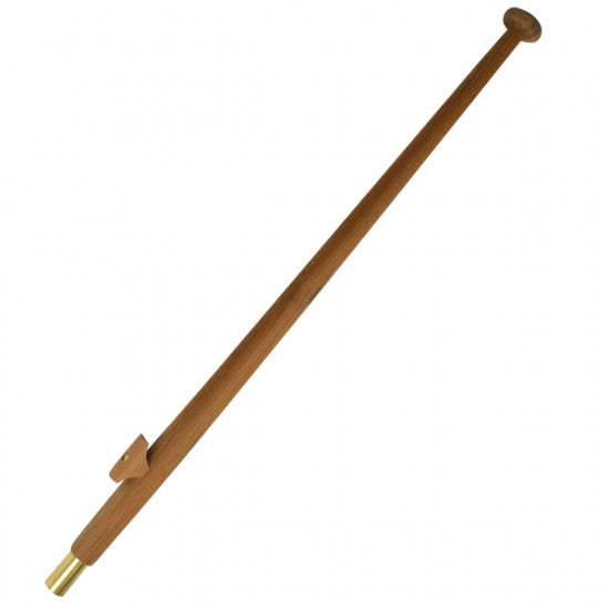 Teak Flagspil - Flere str!