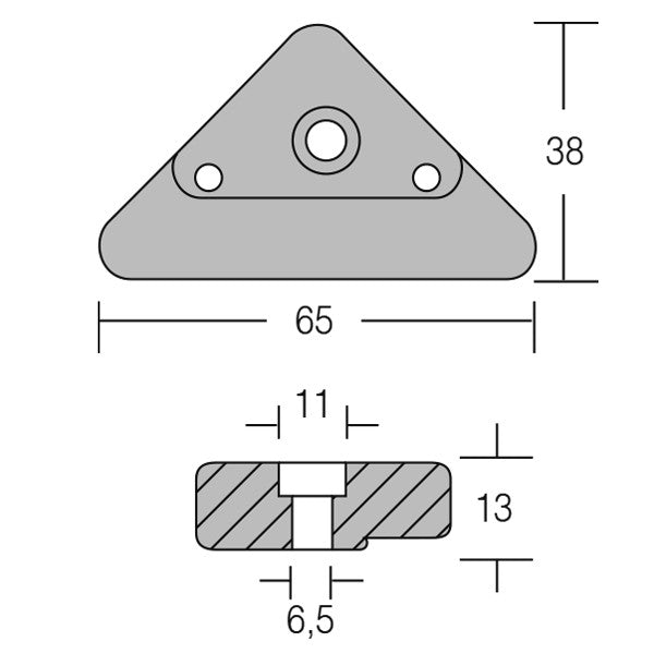 1852 Drevzink til Volvo SX, DPX, XDP-B