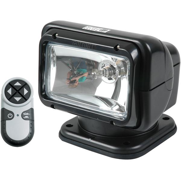 Golight søgelygte 12v m/trådløs sort