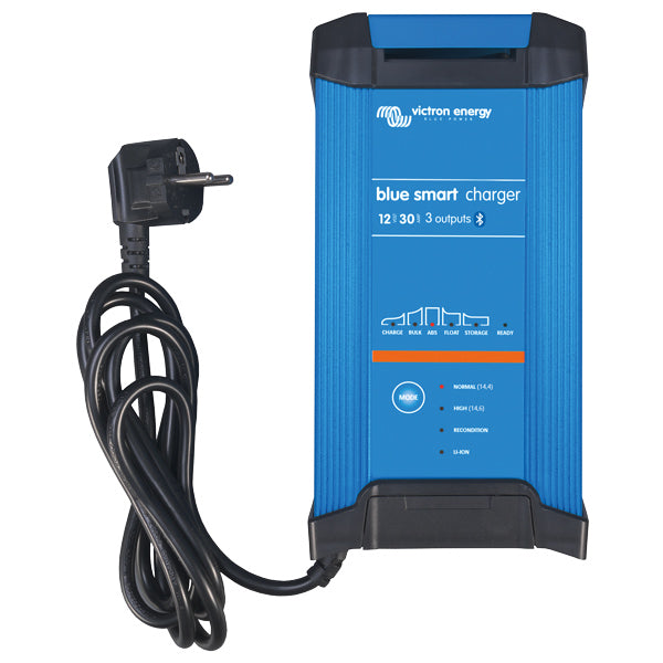 Victron blue smart lader 12 volt 15 amp. til 3 batterier og Bluetooth IP22