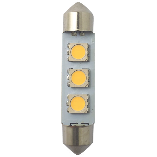 1852 LED pinolpære 42mm 10-36Vdc, 2 stk