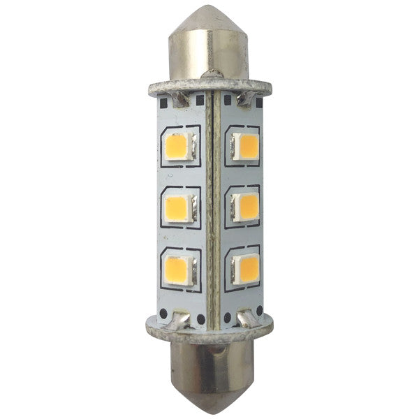 1852 LED pinolpære 42mm 10-36Vdc omni, 2 stk