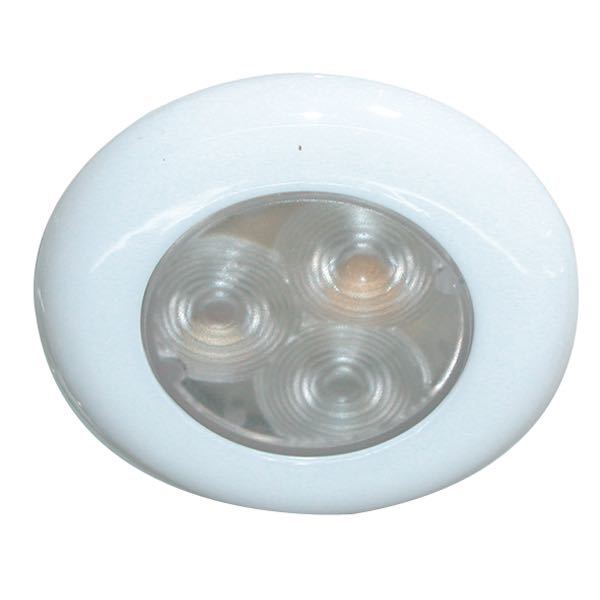 Led lampe hvid 12v -  Ø 50 mm