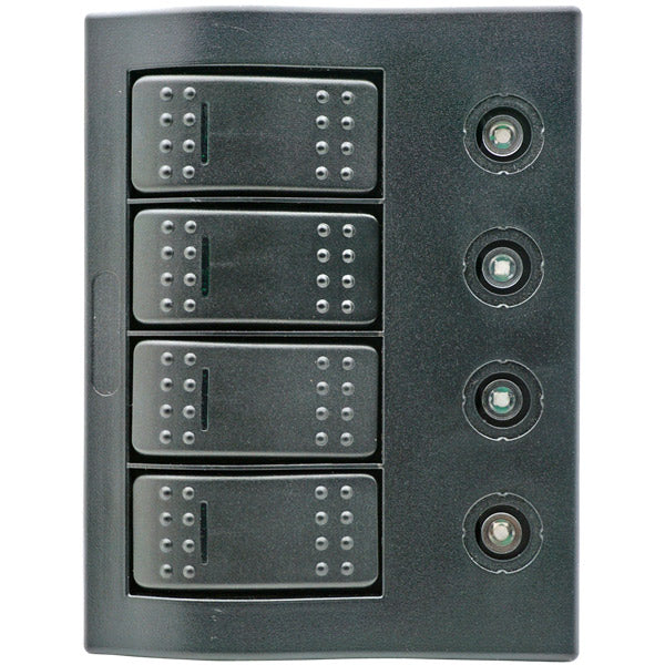 1852 elpanel med automat sikringer LED