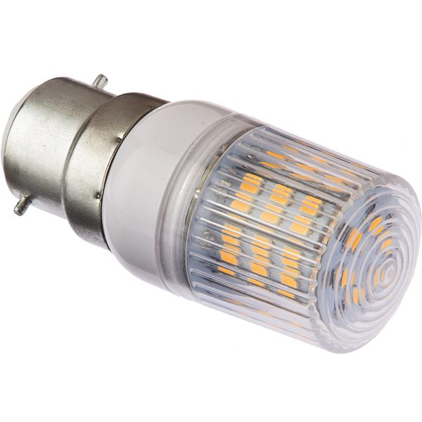 Nauticled pære b22 ip44  ø23x61mm 10-36vdc 4/35 watt