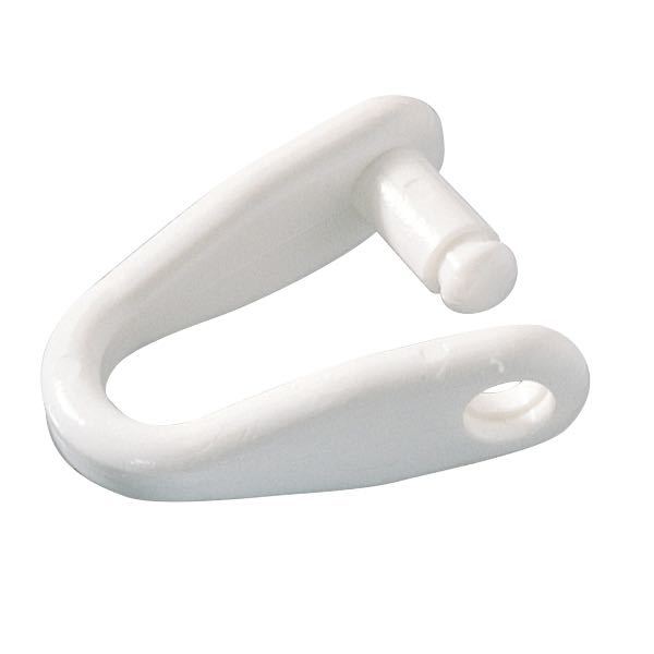 Sjækel nylon, 12.7x8mm
