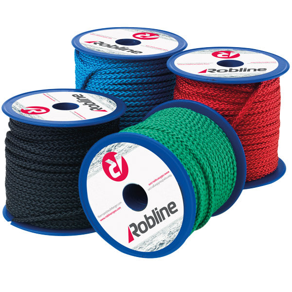 Robline Mini Polyester 3 mm Blå boks 10x20 meter