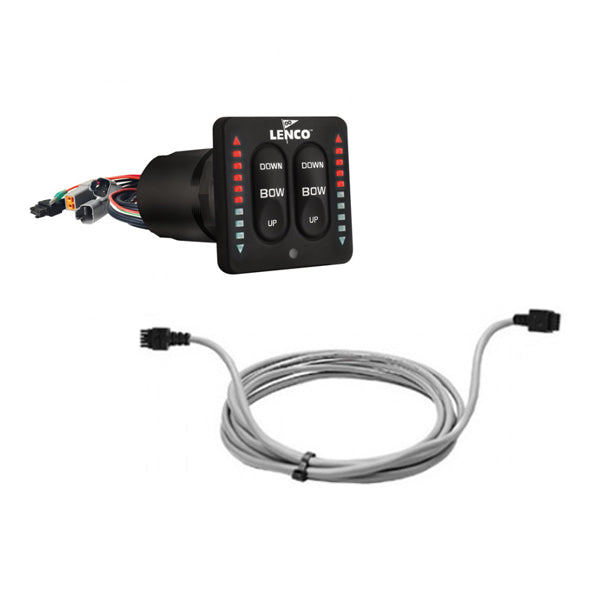 Lenco flybridge kontrol m/indikator 12m kabel