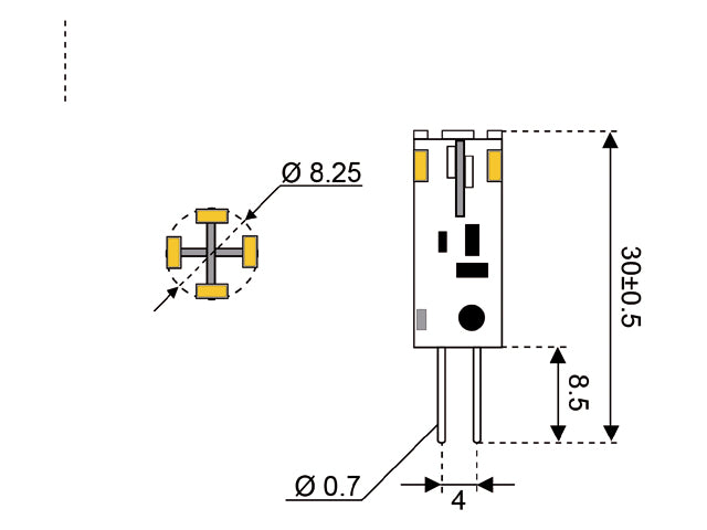 Super LED 12 X SMD G4