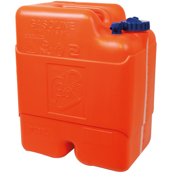 Benzintank plast 22 ltr. 40x33x24cm