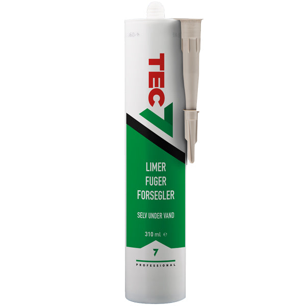 Tec7 - limer fuger forsegler 310ml patron beige