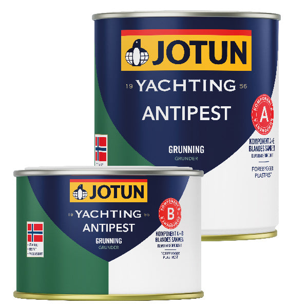 Jotun Antipest komp. A og B - Vælg mellem grå og brun!