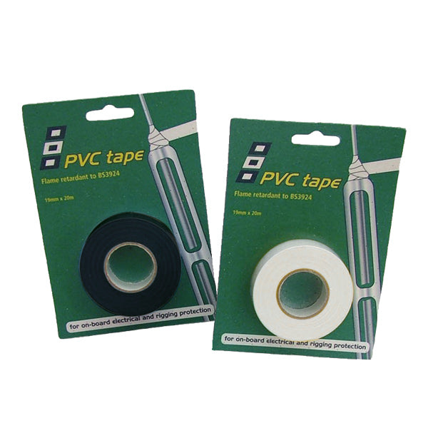 Psp pvc tape isoleringsbånd sort 19mm x 20m