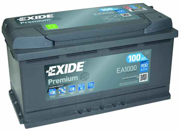 Exide batteri premium 100 ah. start