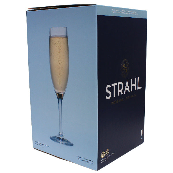 Strahl Champagneglas Polycarbonat 166 ml. 4 stk i gaveæske