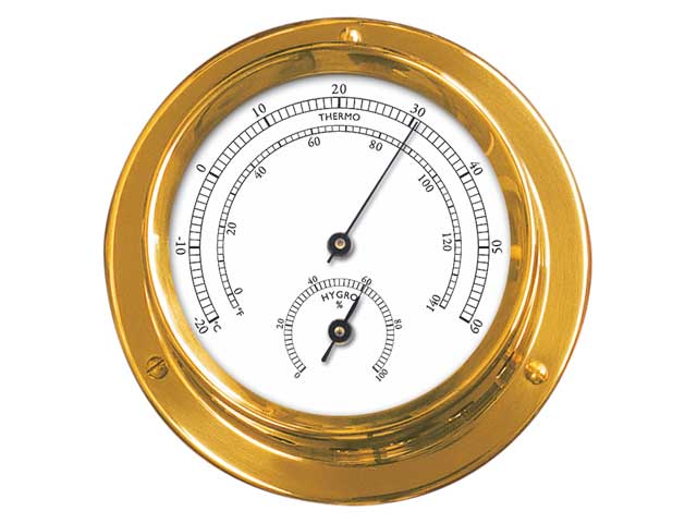 Skibs Thermometer / Hygrometer 110 mm