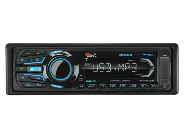 Boss Marine Radio 1308UAB i Sort