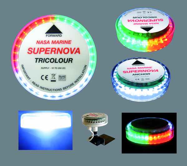 NASA LED lanterne supernova tricolour