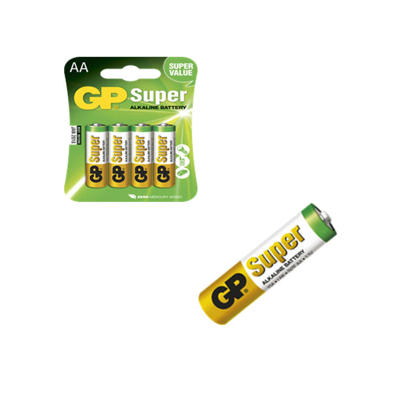 GP Super Alkaline 4-pak LR6 - AA