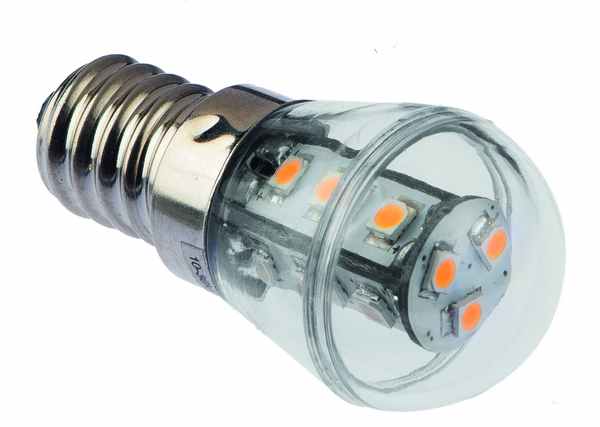 Nauticled pære e14  ø26x56mm 10-36vdc 1,6/15 watt