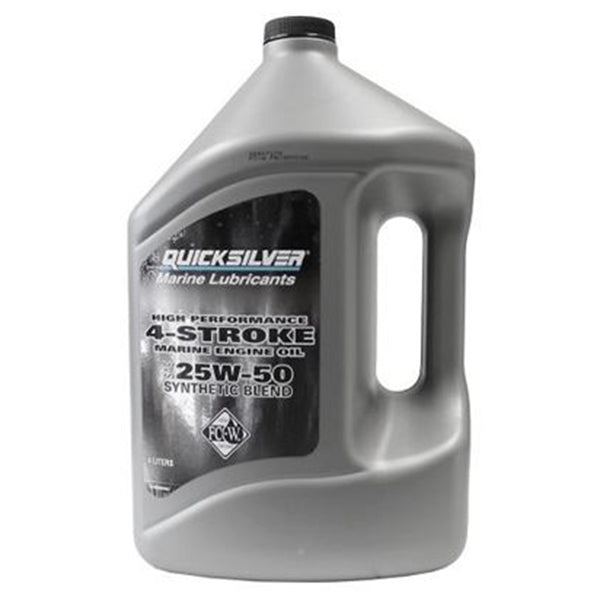 Quicksilver 25W-50 Motorolie HP, Verado 4 ltr.