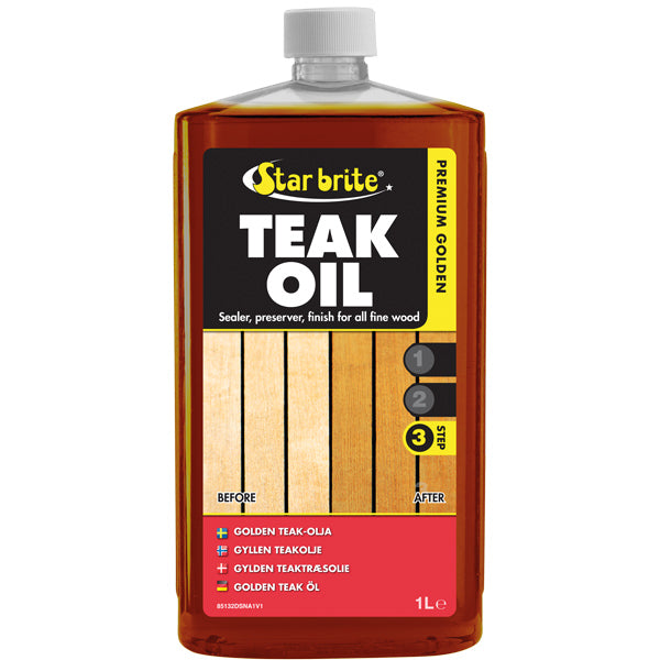 Star Brite premium gold teak olie 1000 ml