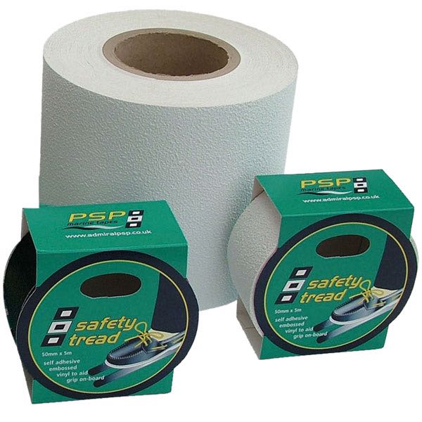 Psp safety tread anti-skrid tape hvid 25mm x 5m