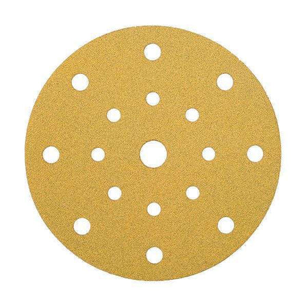 Mirka gold rondel ø 125mm p100 17 hul - 10 stk.