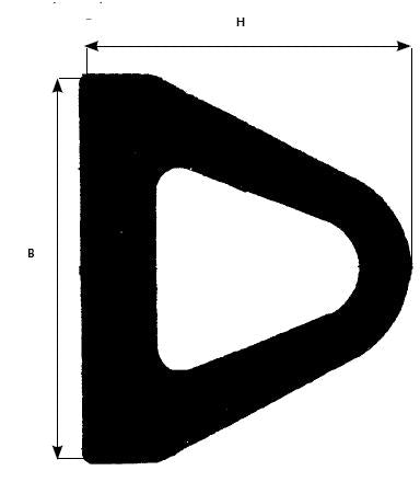 D-fender 110x100 EPDM Sort