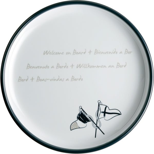 MB Welcome on board dessert tallerken Ø21cm 255 gr. 6stk.