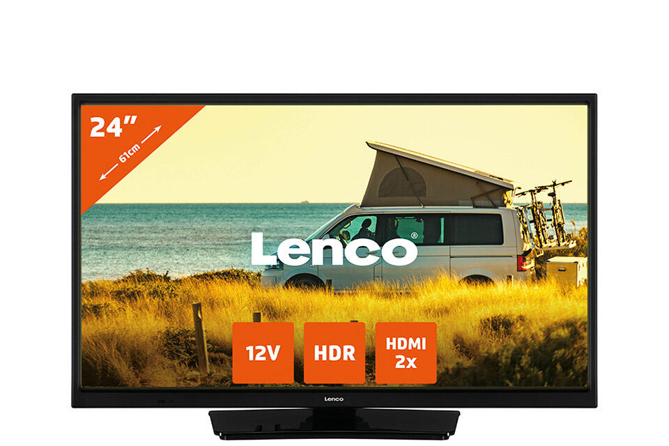 TV Lenco 24'' - 12V/230V