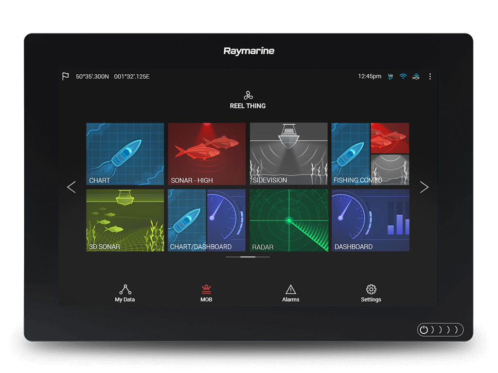 AXIOM 12" RV Multifunktions Display Raymarine - VÆLG VARIANT!