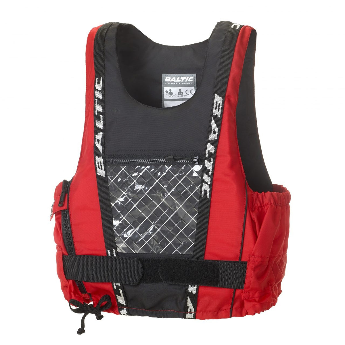 Baltic Dinghy Pro Jolle Kajak vest Rød/Sort