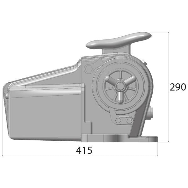 Lofrans Tigres ankerspil 1500w 12v 8mm