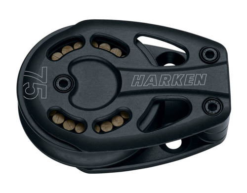 Harken Black Magic Enkelt Fodblokke til 12 mm line