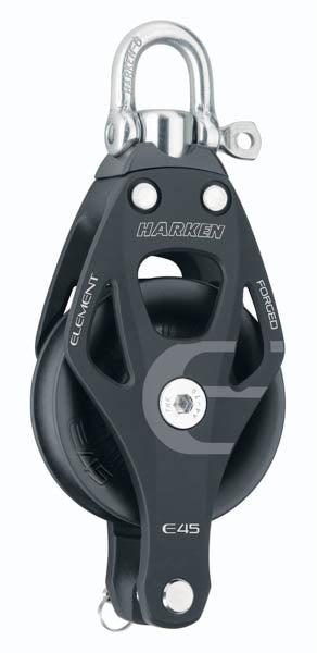 Harken "Element"  Enkelt med svirvel / hunsvot  til 12 mm line