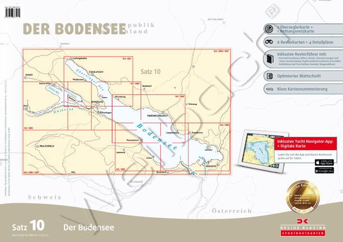 SØKORT BODENSEE 10