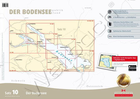 SØKORT BODENSEE 10