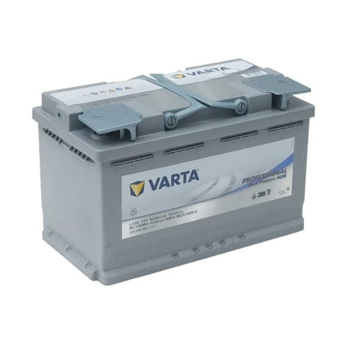 LA80 VARTA PROFESSIONAL DP AGM 12V 80 AH